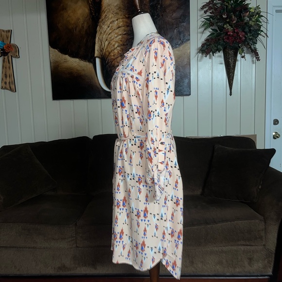 Dolan Left Coast Collection • Cream/Beige • X-Large • Aztec Design • Dress - Picture 11 of 16